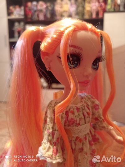 Кукла Raibow high Poppy Rowan зимняя серия нюд