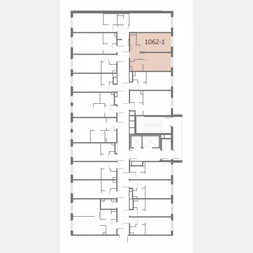 1-к. апартаменты, 40,2 м², 5/17 эт.