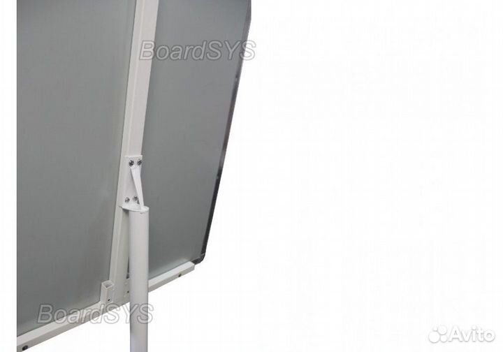 Флипчарт маркерный на колесах 70х100 см BS новый