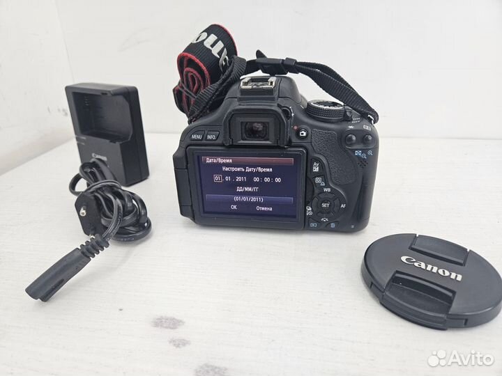 Фотоаппарат Canon 600D обьектив 18-135мм id138638