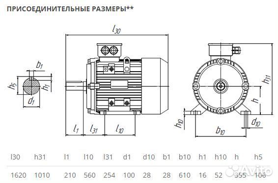 Электродвигатель аир 355мld4 (500кВт-1500об) новый