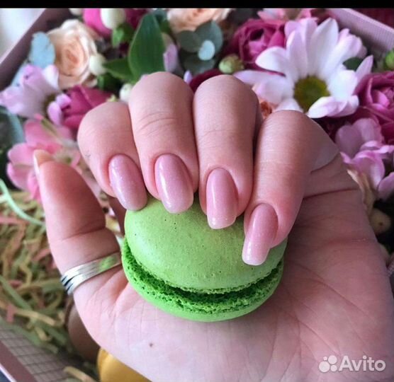 Маникюр + покрытие гелем