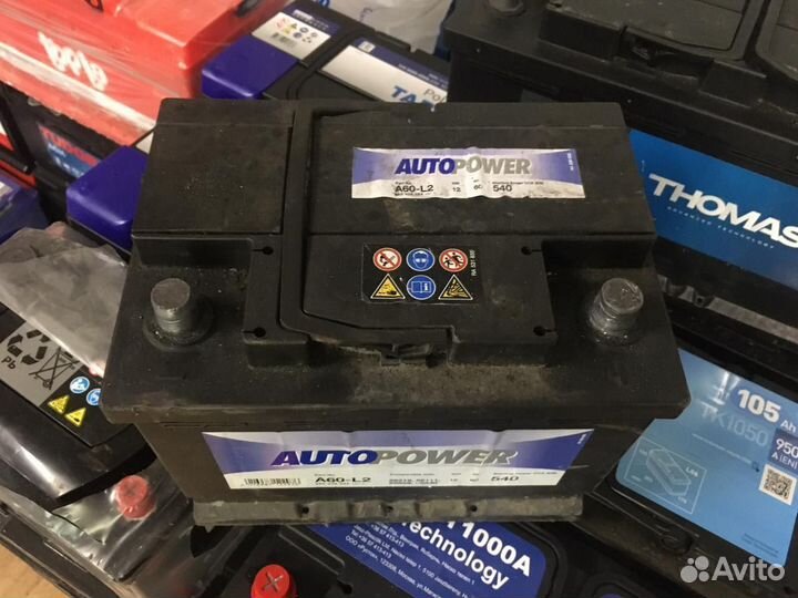 Аккумулятор Б/У 60 Ач 540а