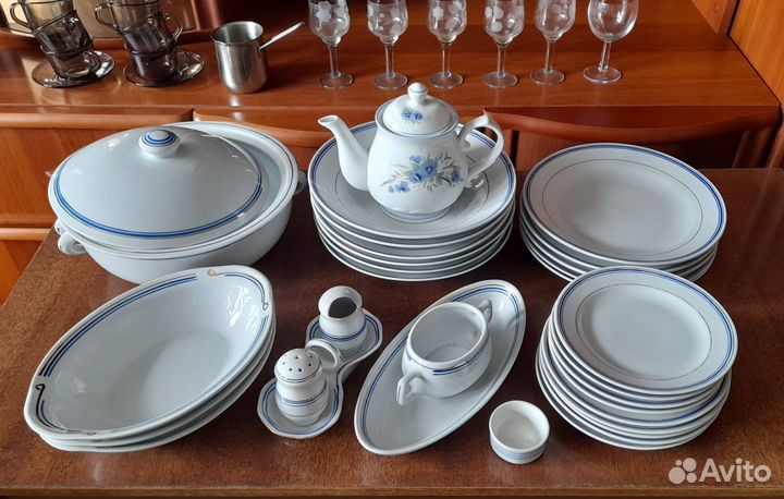 Набор посуды Корея (30 предметов)