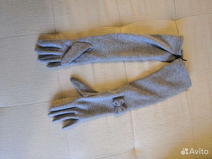 Перчатки женские длинные