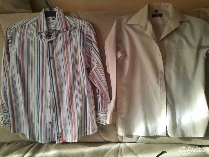 Рубашка школьная на мальчика 146 152