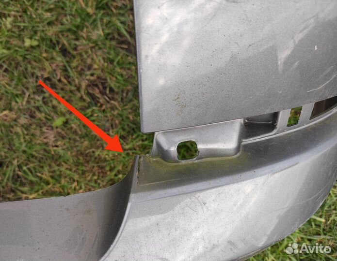 Бампер задний BMW X5 E70 рест. серый