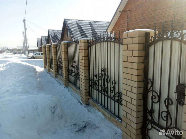 Кованый забор