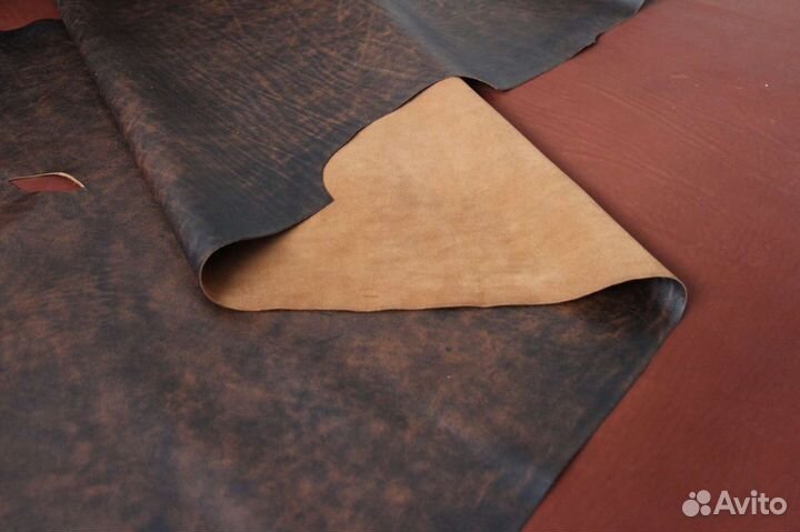 Галантерейная кожа. Патина. 1,3-1,5 мм