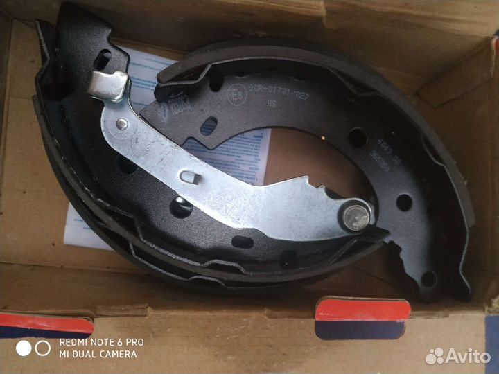 Тормозные колодки renault