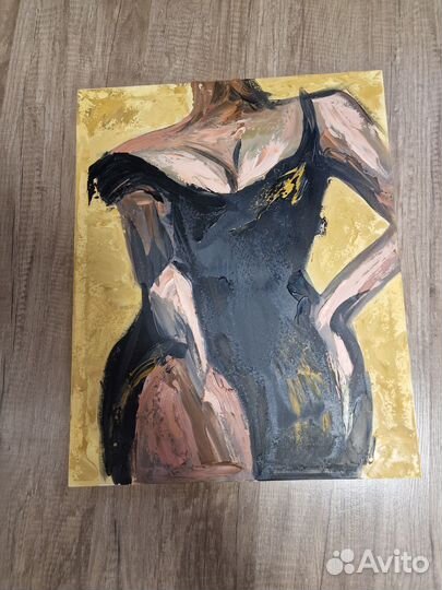 Картина маслом на холсте 5040