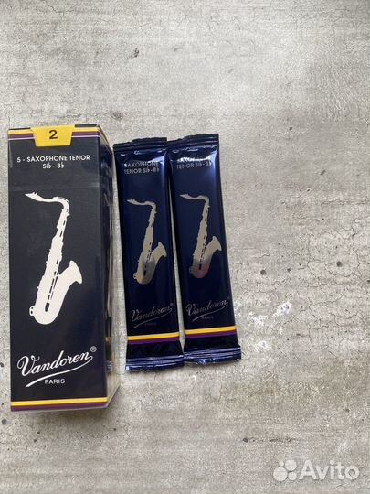 Трости для альт саксофона тенора vandoren