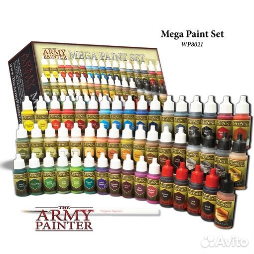 Акриловые краски Warpaints Mega Paint Set III