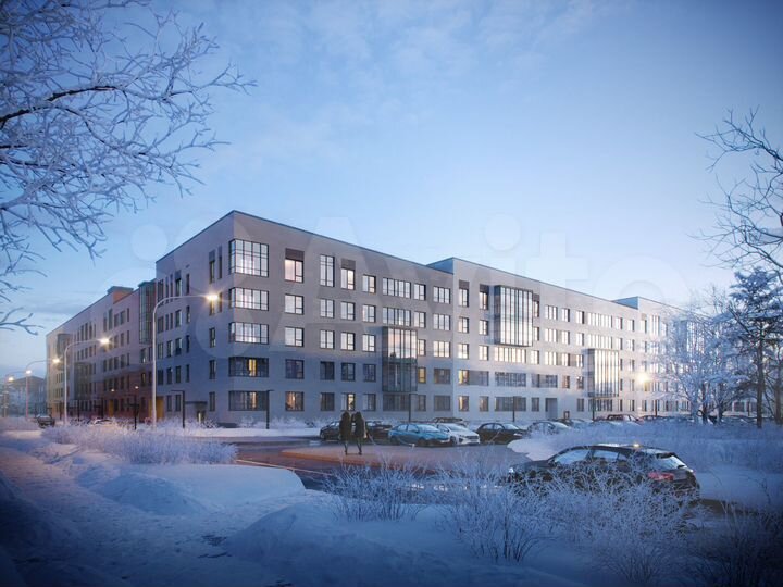 2-к. квартира, 57,4 м², 5/5 эт.