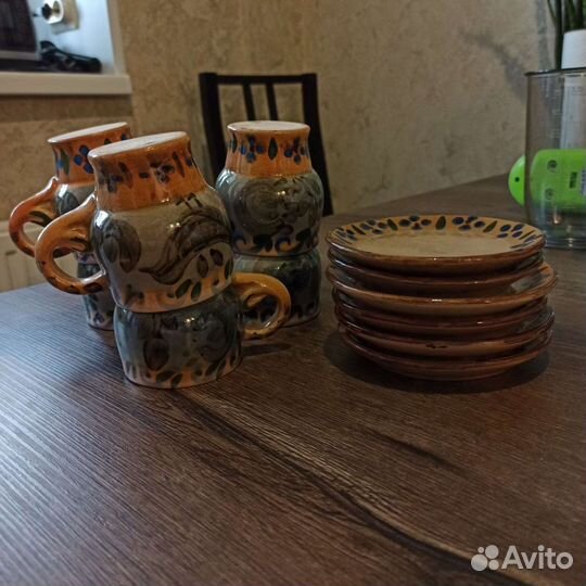 Чайный или кофейный сервиз СССР ретро винтаж