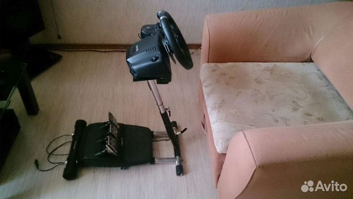 Руль Logitech G920 со стойкой Weel stand pro и кпп