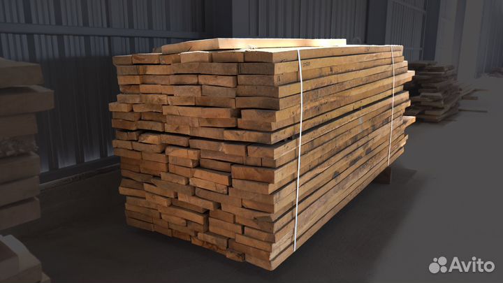 Дуб.Доска обрезная
