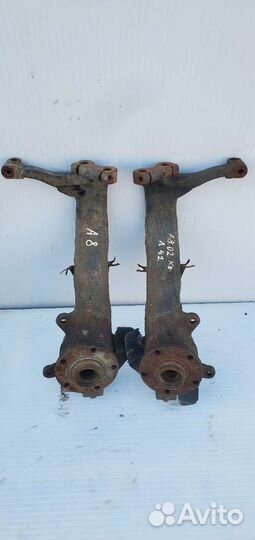 Кулак поворотный цапфа левый/прав audi A8D2 чугун