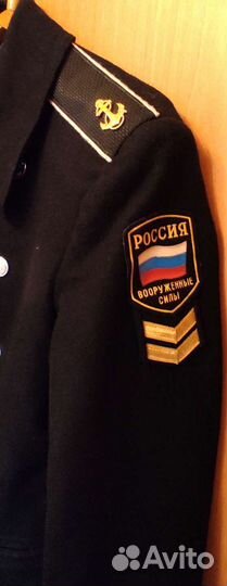 Бушлат вмф пальто куртка зимняя шерстяная