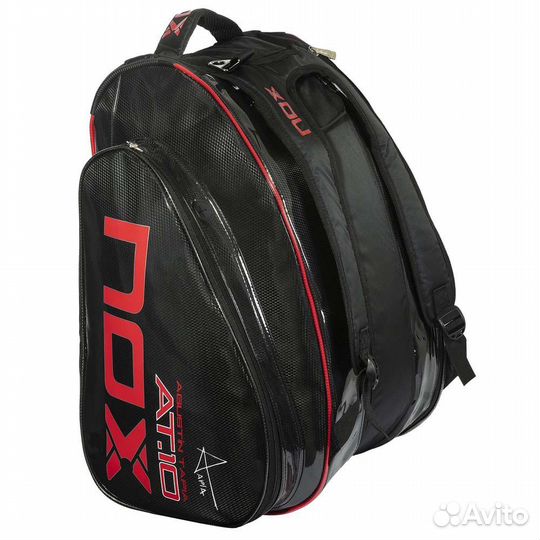 Сумка для ракеток падел NOX AT.10 red