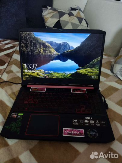 Игровой Acer Nitro 5 Ryzen 5-3/GTX 1650 4Gb/fullhd