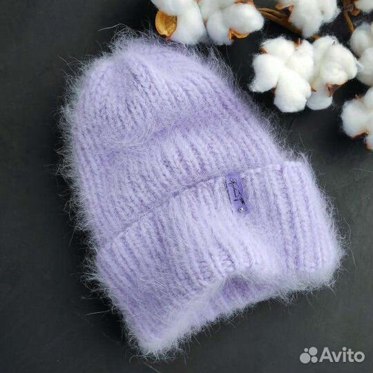 Шапка женская вязаная