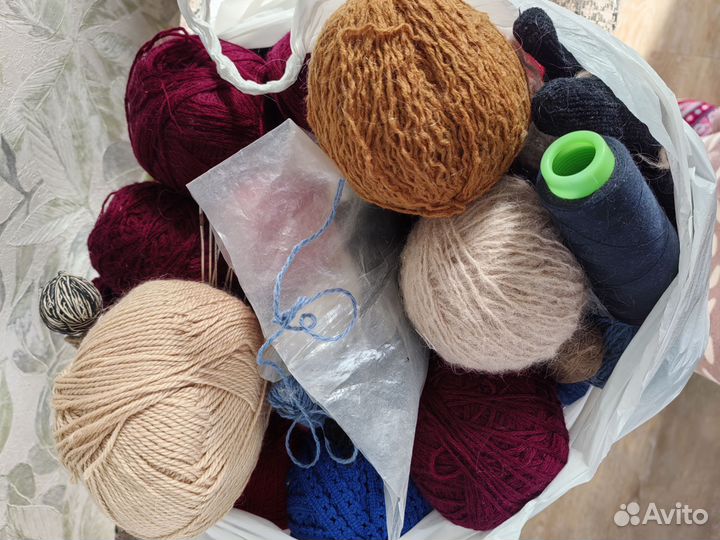 Пряжа для вязания шерсть СССР