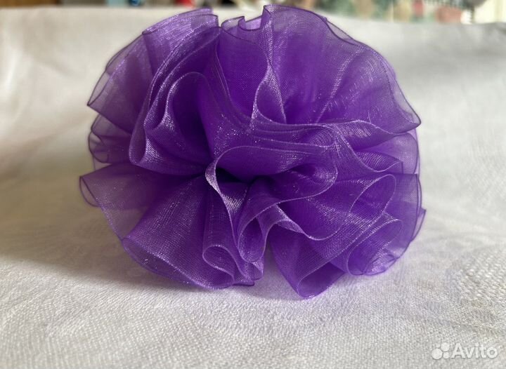 Банты для волос белые