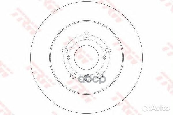 Диск тормозной lexus: ES 3.5 06-12 toyota: CAM