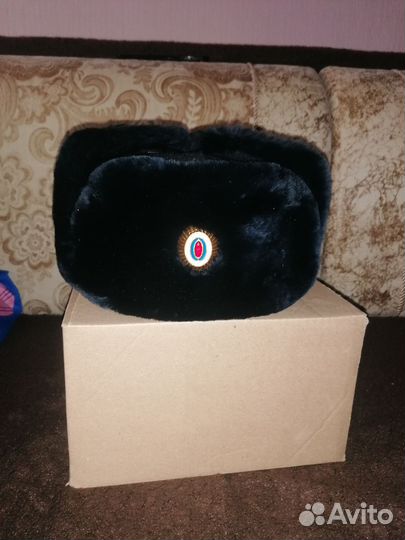 Шапка мужская полиция