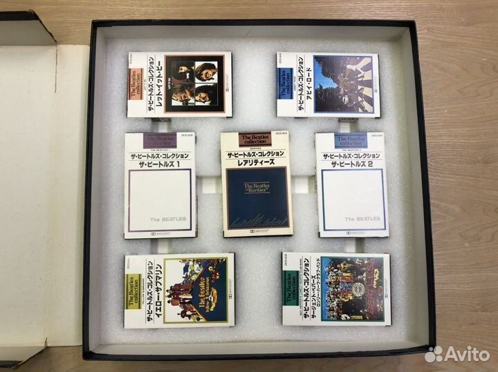 Beatles - на Японских фирм. кассетах(в Боксах)