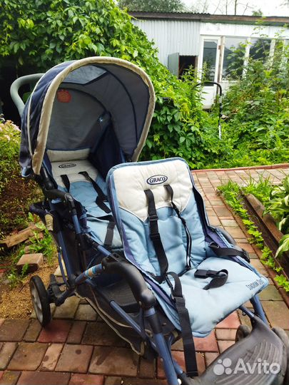 Детские коляски для двойни бу
