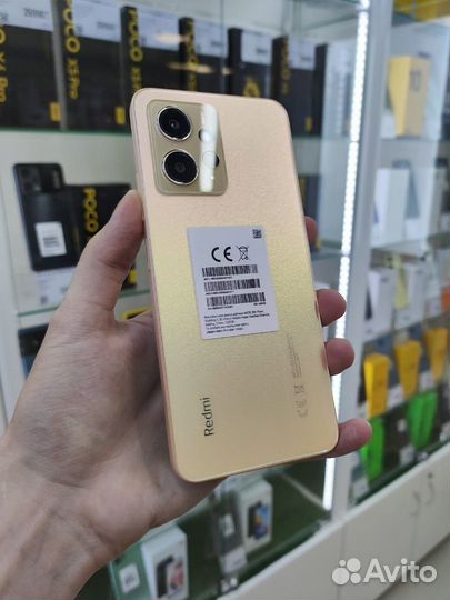 Xiaomi Redmi Note 12, 6/128Gb, Gold, новый