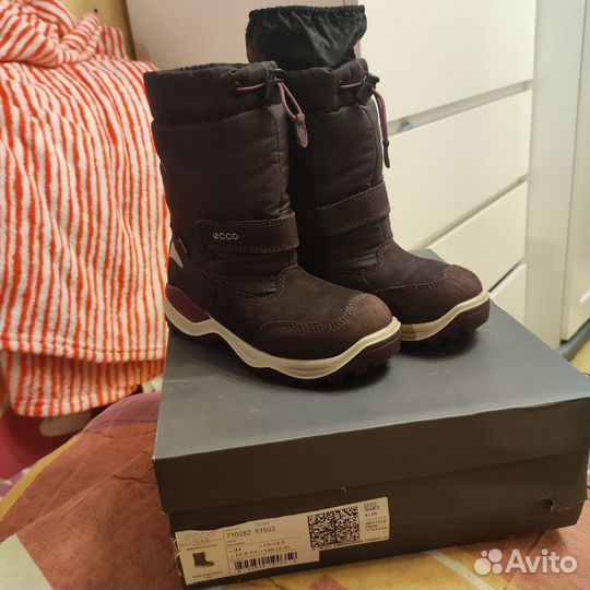 Сапожки ecco еврозима