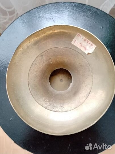 Ваза для фруктов латунь