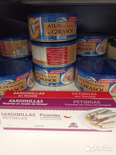 Сардины в оливковом масле/ Деликатесы из Европы