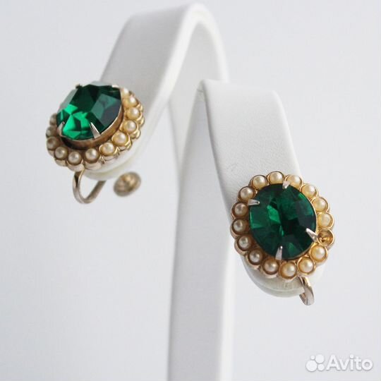 Винтажные клипсы Coro 1960-1970-е гг