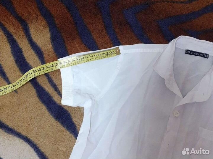 Белая рубашка на мальчика 9-10 лет