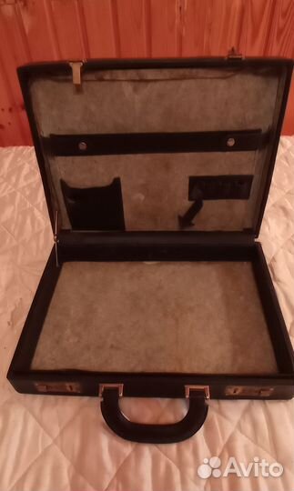 Кейс дипломат СССР кожаный