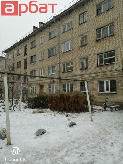Комната 18 м² в 1-к., 3/4 эт.
