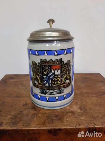 Пивная кружка с крышкой Германия