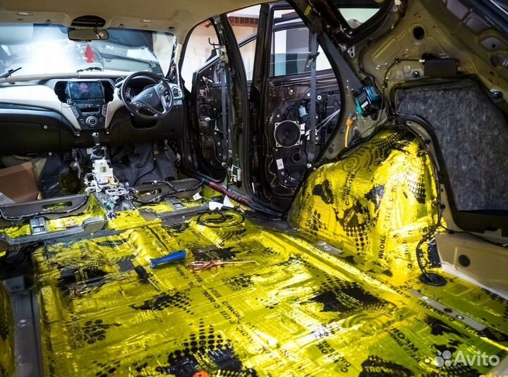 Шумоизоляция авто. Колёсных арок