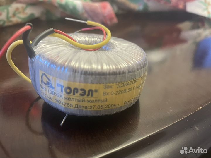 Трансформатор тороидальный ттп-40