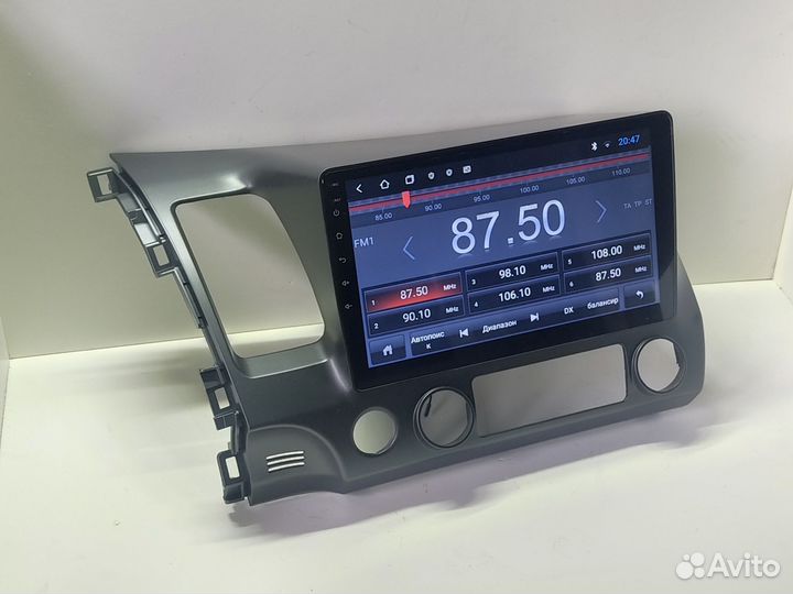 Магнитола Honda Civic 4D, 2006-2012. Android