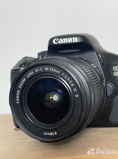 Зеркальный фотоаппарат canon 600d