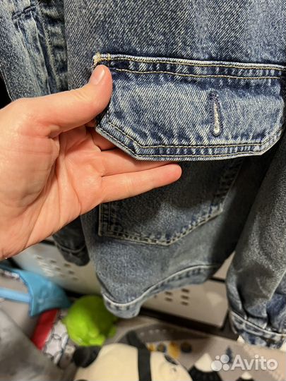 Куртка женская Levis 50 размер новая джинсовая