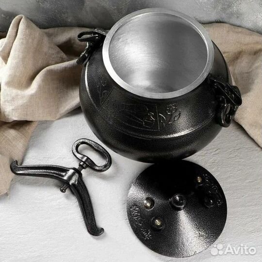 Черный афганский казан / оригинал