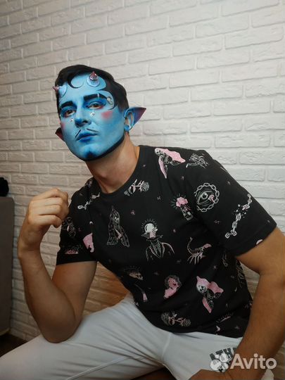 Креативный макияж,грим на Хеллоуин