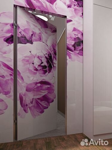 Скрытые межкомнатные двери под покраску