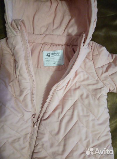 Демисезонный комбинезон 62 68